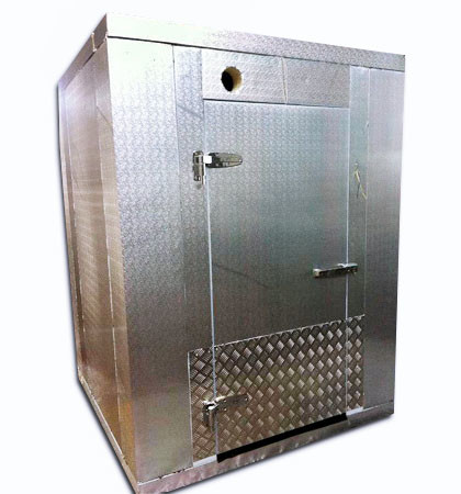 Quality Stucco Embossed Aluminum restaurant walk in cooler cold room for food service for sale
