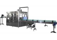 China Stainless Steel Bottled Water Filling Line With Bottle Rinsing System / Bottle Capping System factory