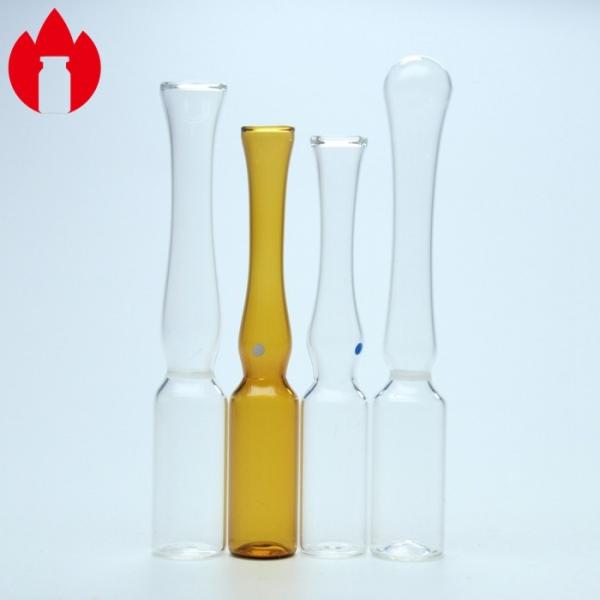 Quality Type A B C D Pharma Injection Empty Glass Ampoules Vial 1ml - 20ml for sale