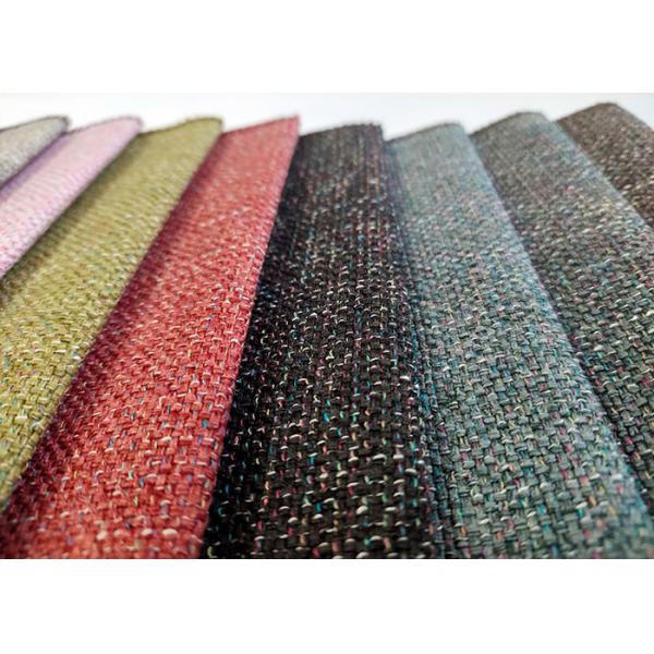 Quality Colorful Eco Friendly Upholstery Fabric 100% Polyester Sofa Furnishing Fabric for sale