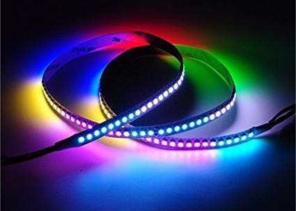 Quality WS2812B Multi Color Led Rope Lights Outdoor Chasing With 144 Pcs Led Per Meter for sale