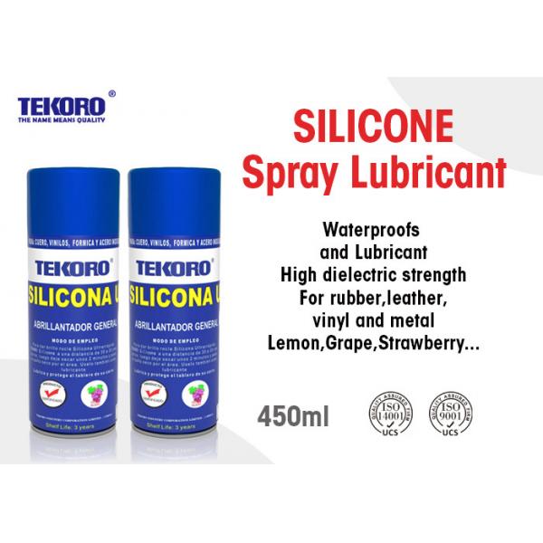 Quality Silicone Spray For Lubricating & Waterproofing Metal / Protecting And Restoring Rubber for sale