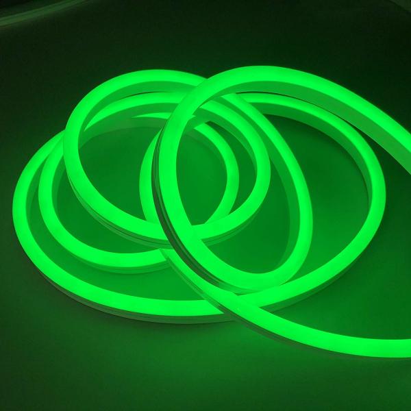 Quality Room Decor Led Neon Flex Strip Green Color Soft Material With 2 Year Warranty for sale