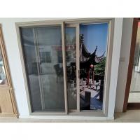 China 5.5inch UPVC Sliding Window And Door Interior Tempered Glass UPVC Patio Doors factory