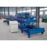 China Blue Color 11 Kw Purlin Roll Forming Machine With Smart PLC Control System factory