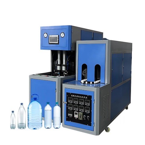 Quality Semi Automatic Bottle Blowing Equipment , 2 Cavity PET Blowing Machine for for sale