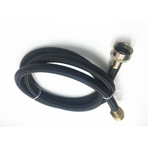 Quality TPV Material High Pressure Washing Machine Hose With Black Nylon Braided for sale