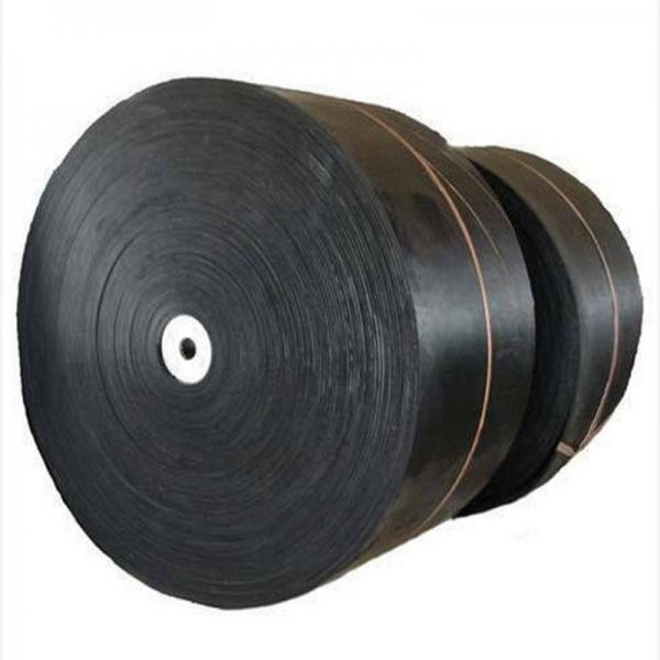 Quality GB9770 Large Volume Black Steel Cord Conveyor Belt for sale
