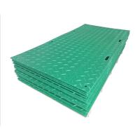 Quality Green Composite HDPE Truck Support Ground Protection Heavy Construction Mats for sale