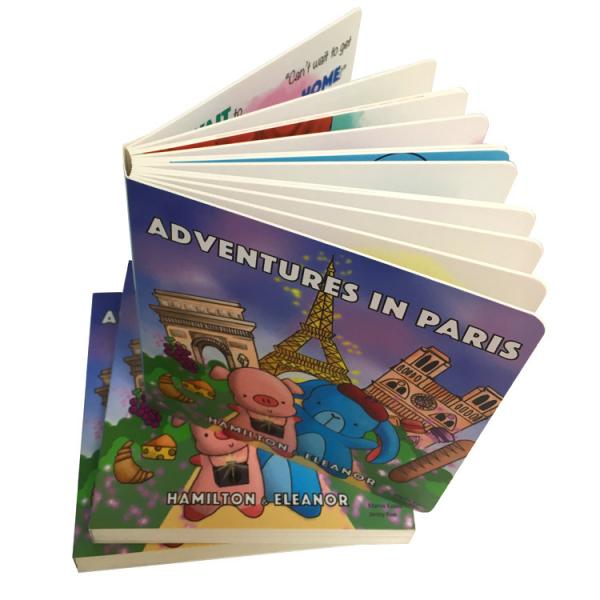 Quality Full Color Text Book Printing Services 6" x 6" Children Book Printing for sale
