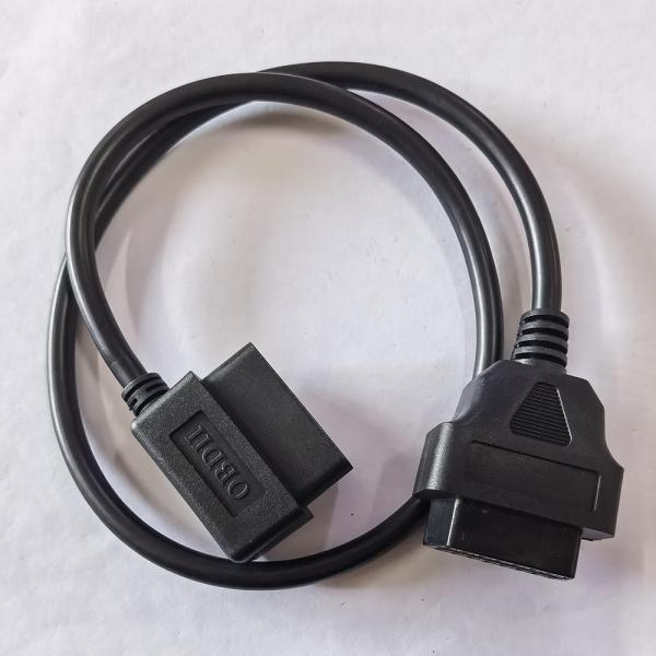 Quality 16 Pin J1962 OBD 2 Extension Cable , Multipurpose OBD Extension Lead for sale