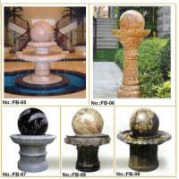 China Stone Sphere Fountain For Home Decoration factory