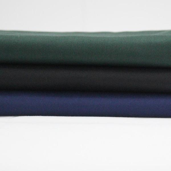 Quality 100-350gsm Cotton Uniform Twill Weave Fabric Stain Resistance for sale