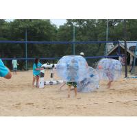 China Adult TPU Inflatable Bumper Ball , Outdoor Inflatable Toys Bubble Soccer Ball For Kids factory