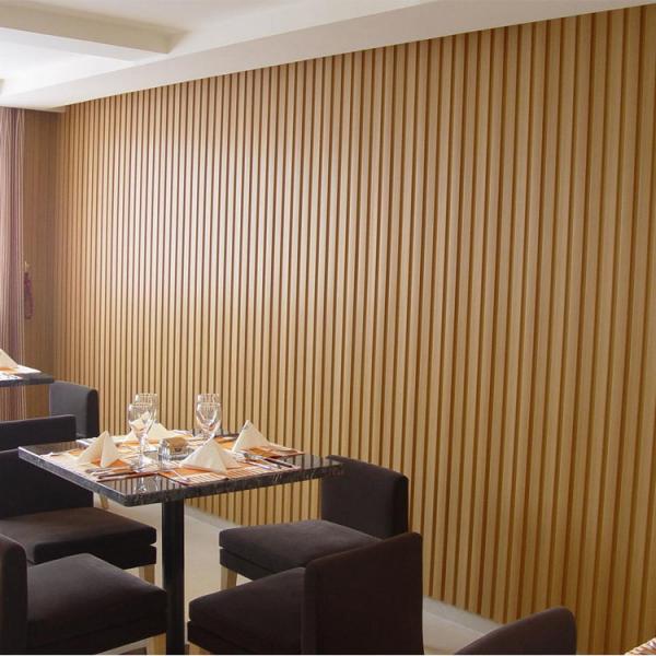 Quality High Density 159*7mm Interior WPC Wall Panel Weather Resistance for sale