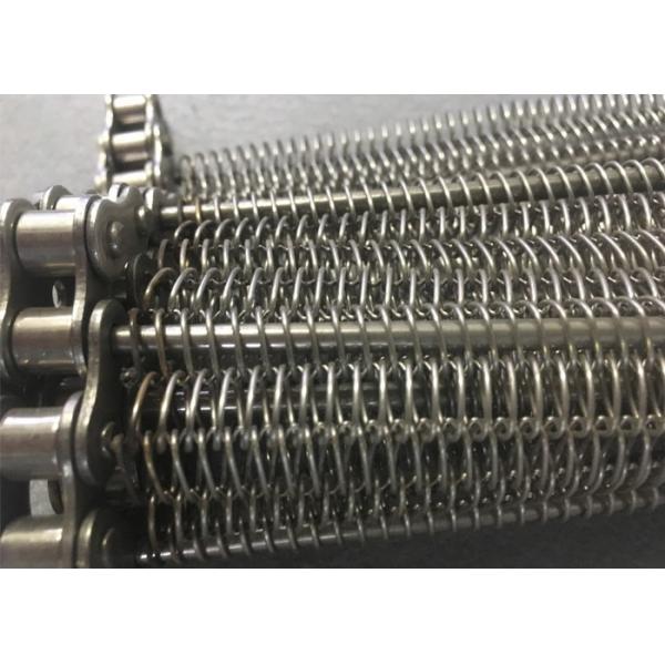 Quality Perforated 304/316 Customized Stainless Steel Chain Mesh Conveyor Belt With Long Life Time for sale