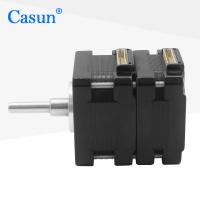 China Multilayer Nema 16 Stepper Motor Black Color For Medical Device ROHS ISO Certifications for sale