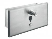 China Horrizon Dispenser 1000ml Stainless Steel Soap Dispenser Conceal Wall Mounted Dispenser For Bathroom Kitchen Home factory