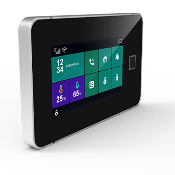 Quality Tuya GSM Touch Screen Home Security Systems 850/900/1800/1900MHz for sale