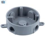 Buy cheap 4"Round 5 Hole Aluminum Weatherproof Electrical Boxes Powder Coat from wholesalers