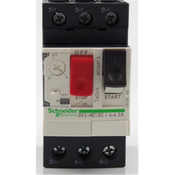Quality Schneider TeSys GV2ME Motor Control Circuit Breaker For Short Circuit Protection for sale