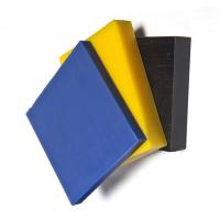 china Solid Black PA6 Polyamide Cast Nylon Material Plate Wear Resistant