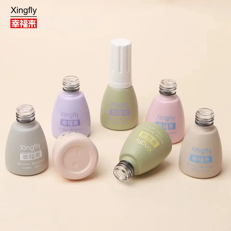 Quality Glass  Empty Uv Gel Polish Bottles  Secure and Leak Proof Packaging for sale