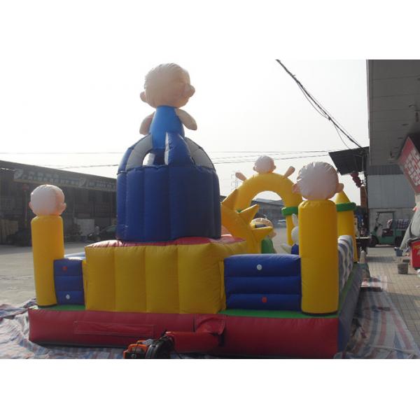 Quality CE Certificate Durable Inflatable Amusement Park With Bouncy House For Party for sale