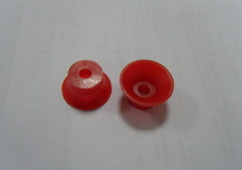 Quality Industrial Protection Polyurethane Parts , PU Red Little Parts for sale