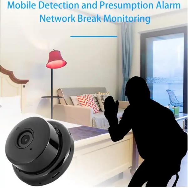 Quality CMOS Infrared Small WiFi Camera , P2P Mini Outdoor Camera Wireless for sale