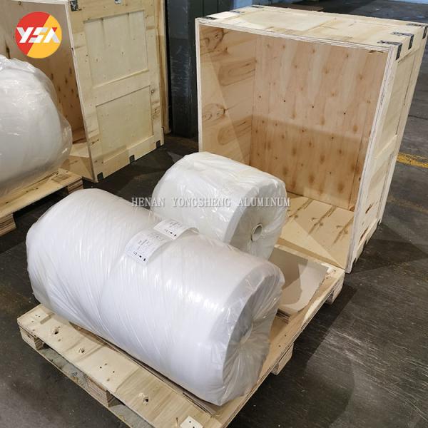 Quality 8011 Alloy Food Grade Jumbo Aluminum Foil Roll Lamination for sale