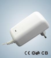 China 20W KSAP020xxxyyyHZ Switching Power Adapters with 12V-24VDC 0.01-1.6A CB , CE,GS Safety Approval factory