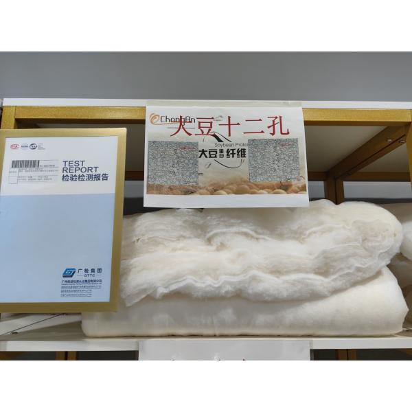 Quality Twelve Hole Protein Fibre Cotton Aerogel For Home Textiles Garment Polyester Fibre for sale