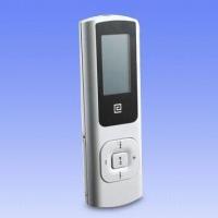 China MP3 Player with Up to 8GB Memory Capacity, and Rubber Coated Body factory