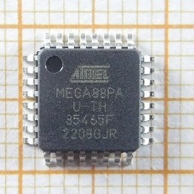 Quality ATMEGA88PA-AU Integrated Circuits IC Electronic Components IC Chips for sale