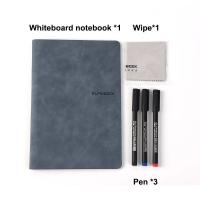 China Custom Whiteboard Notebook Magnetic Dry Erase Notepad With Cover factory