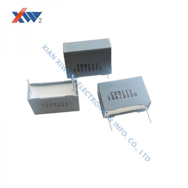 Quality CBB111 2000 VAC Metal Foil Capacitor Film Dielectri Cassette Small Size for sale