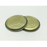 China Clear Lacquer Tin Can Lids Fast Delivery time, food safety grade lacquer Customized thickness factory
