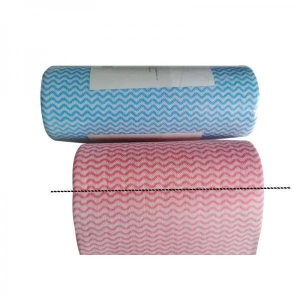 Quality Reusable Household Cleaning Rags Kitchen Wipe Waterproof Multicolor for sale