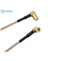 China Right Angle SMB Female to SMB Female for Sirius XM Radio Antenna Adapter Cable factory