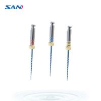 China Blue Root Canal Niti Heat Treated Endodontic Files Remarkable Safeness factory