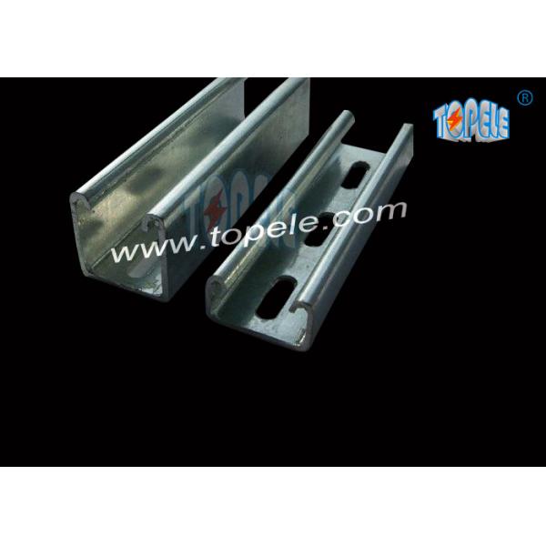 Quality 41x21mm 41x41mm / Mild Steel Slotted Strut C Channel And U Channels/ for sale