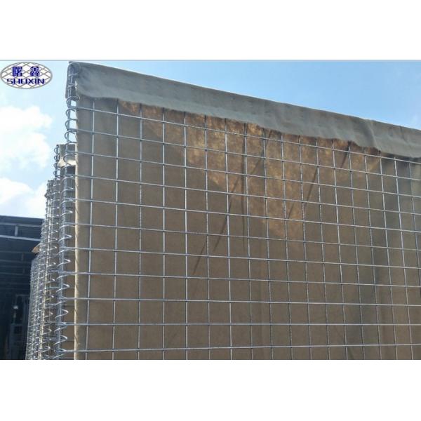 Quality Wire Mesh Gabion Wall Defensive Hesco Bastion 3 Years Warranty ISO Certification for sale