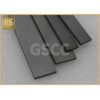Quality Custom Made Tungsten Carbide Square Bar , Heat Stability Tungsten Flat Bar for sale