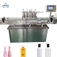 China Plastic Detergent Filling Machine Shampoo Bottle Filling Machine 380v 50hz 3 Phase factory