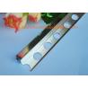 China Mirror Bright Aluminium Tile Edge Trim , Polished Chrome Angle Trim Tile Edging factory