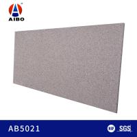 China Hygienic 18MM Grey Engineered Quartz Stone For Home Worktops And Kitchen Countertops factory