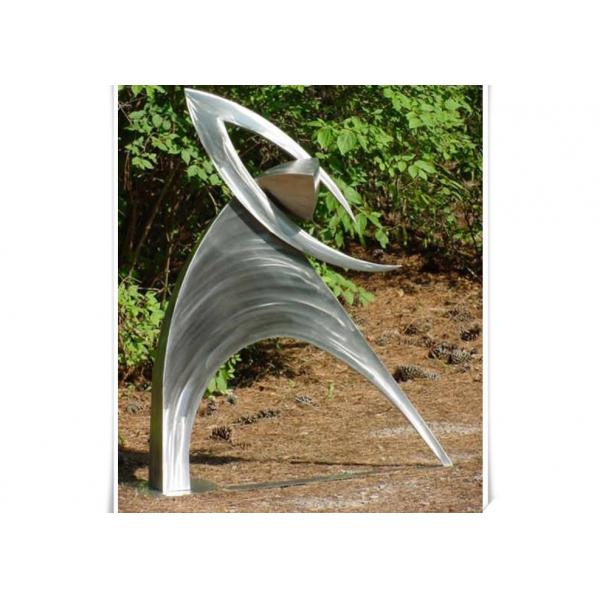 Quality Metal Garden Customized Outdoor Metal Sculpture / Figurative Abstract Sculpture for sale