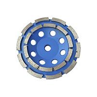 China Segmented diamond cup wheel for stone,concrete,marble and granite,cutting fast,good price,high quality for sale