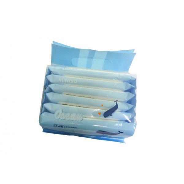 Quality White 10pcs * 6 No Fragrance Ultra Soft Baby Wet Wipes for sale